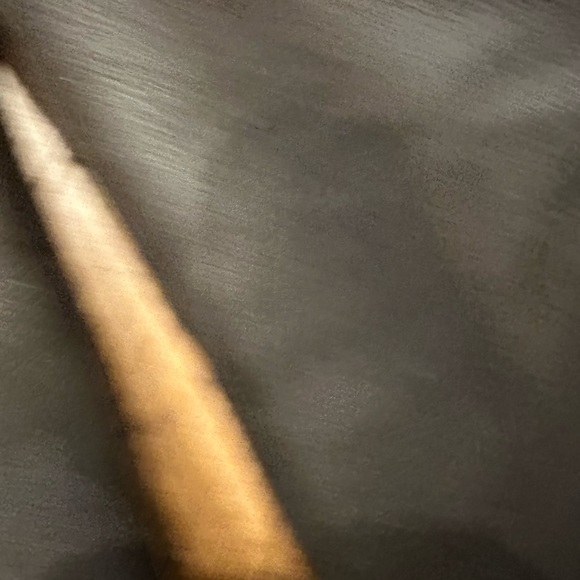 All Saint Sheering Shield Leather sheepskin suede women Jacket size 8 - Picture 6 of 15